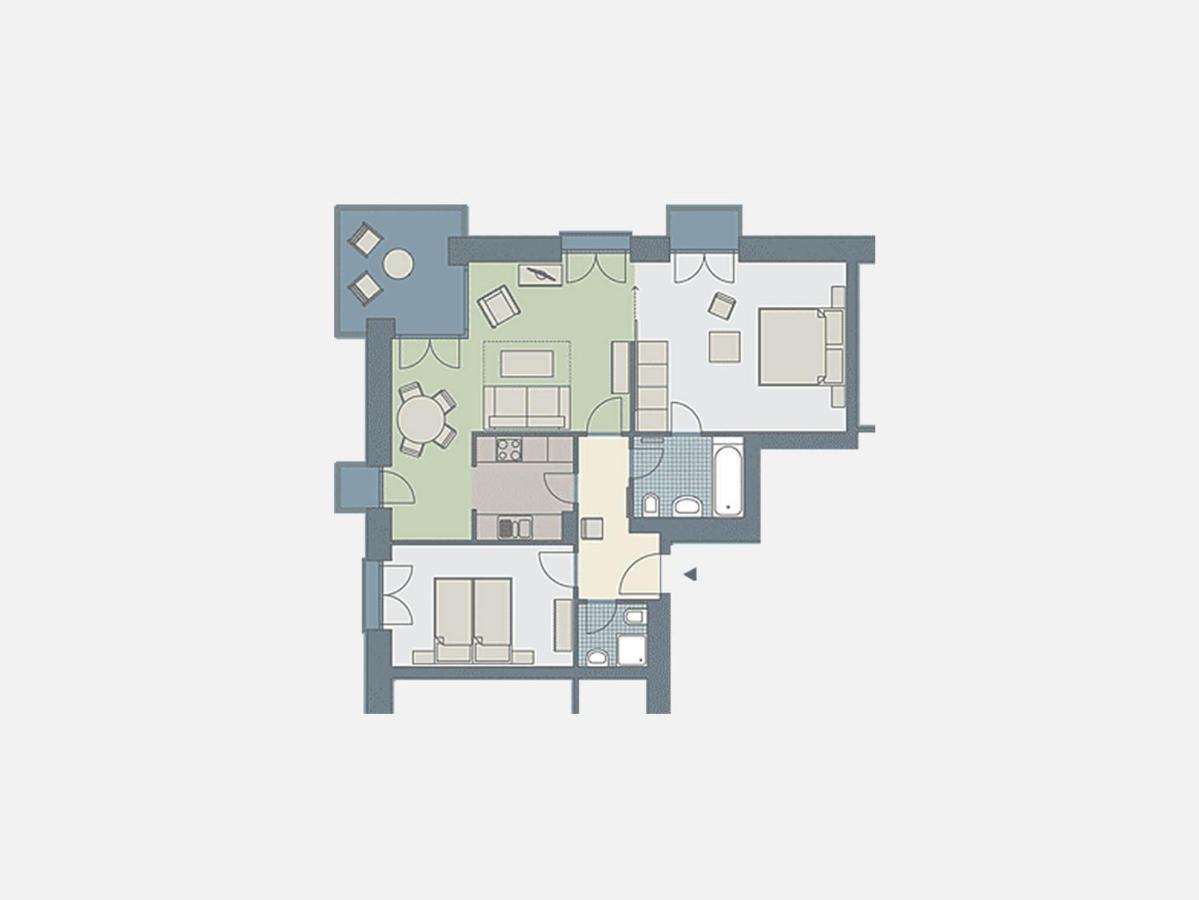 Kaiservillen Heringsdorf - Ferienwohnung Mit 2 Schlafzimmern Und Balkon D213 Exterior foto